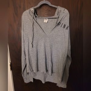 VS PINK GREY SWEATER MIAMI MARLINS